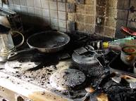 Diesen Küchenbrand verursachte eine nicht abgeschaltete Kochplatte